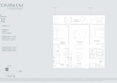 Continuum Club & Residences Floor Plan, Sky Residences 02